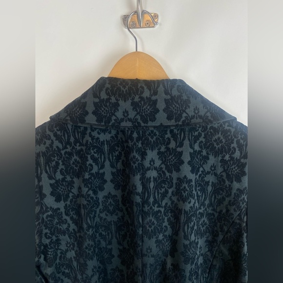 J. Jill Damask Velvet Blazer size 10 - Picture 5 of 10